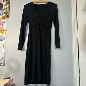 🌻5/$30🌻 A.X.L. Long Sleeved Midi Little Black Dress